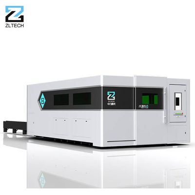 Obróbka metalu CNC Cięcie blachy Laser Podwójne łóżko Pełna wymiana okładki 1000w-8000w Źródło Raycus