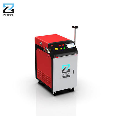 Olej 1000w 1500w Fiber Laser Cleaner Usuwanie rdzy System chłodzenia powietrzem i wodą